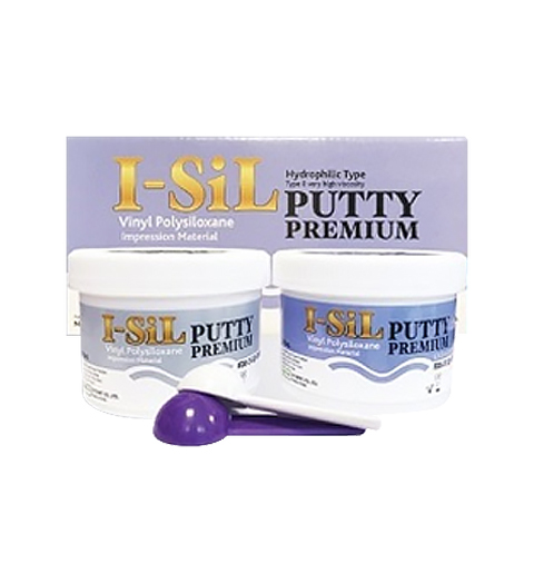 I-SiL Premium Putty Regular Set – Dental/Silicone Impression Material, New